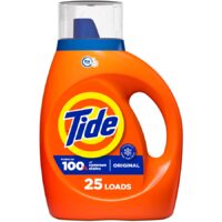Tide Liquid, Pods Laundry Detergent, Downy Fabric Softener or Scent Boosters, Bounce Dryer Sheets