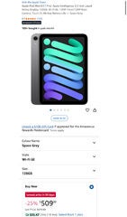 iPad mini A17 pro $509 ATL