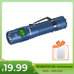 Wurkkos Flashlight - FC11C - Budget / Entry Level Flashlight