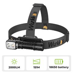 Wurkkos Headlamp - $31.60 shipped
