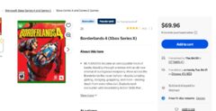 Borderlands 4 (PS5/XBX) 69.96$