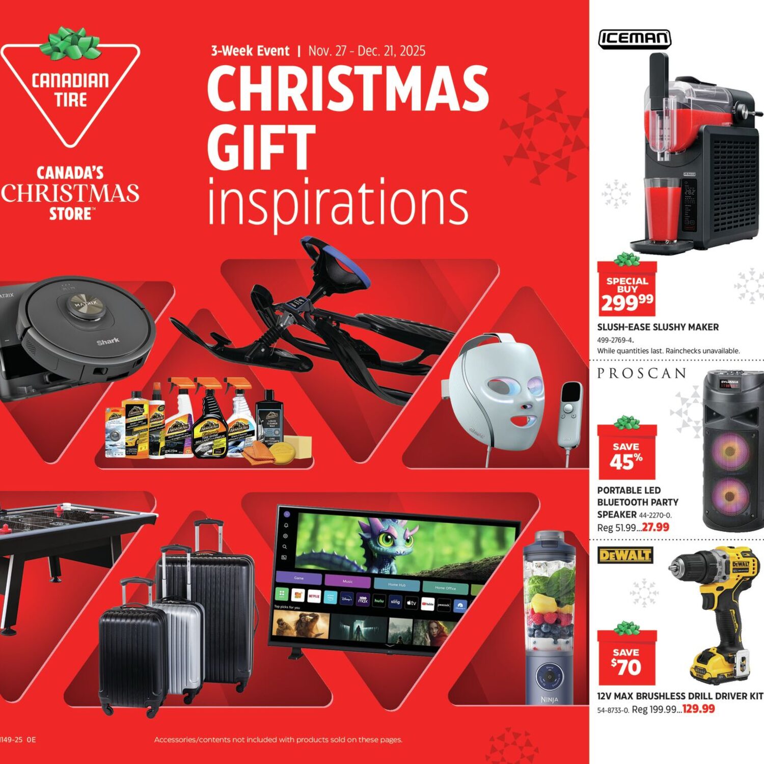 Canadian Tire Weekly Flyer - Christmas Gift Inspirations (NB