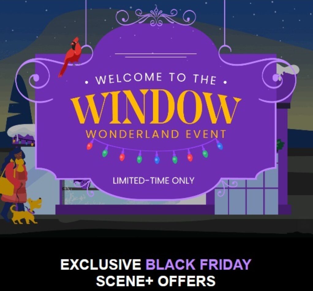 [Scene+] [Black Friday] Get up to 20% back in points this holiday ...