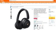 Soundcore Anker Life Q30 Noise Cancelling Headphones $65 Reg $110