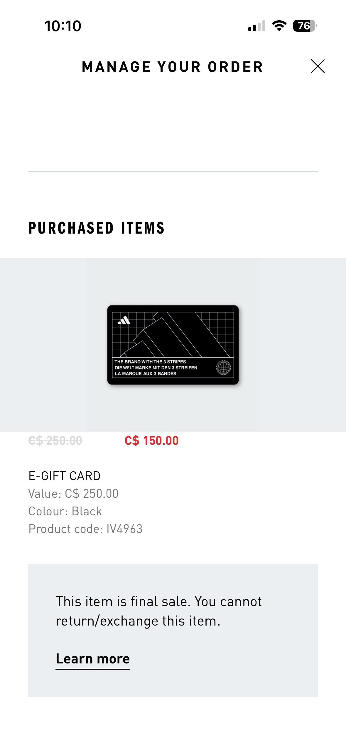[adidas] Adidas E-GIFT CARD 40% off Using CYBER Code+12% Rakuten - Page ...