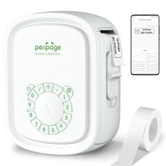 PeriPage P10Pro Mini Label Maker (wireless and bluetooth) with tape $9.99