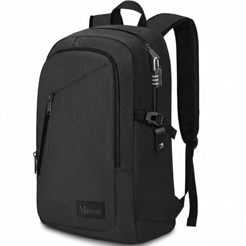 Amazon.ca] Laptop Backpack with USB Charging Port Fits 15.6 Inch - $19.99 - (reg $33 - 39% off) ATL