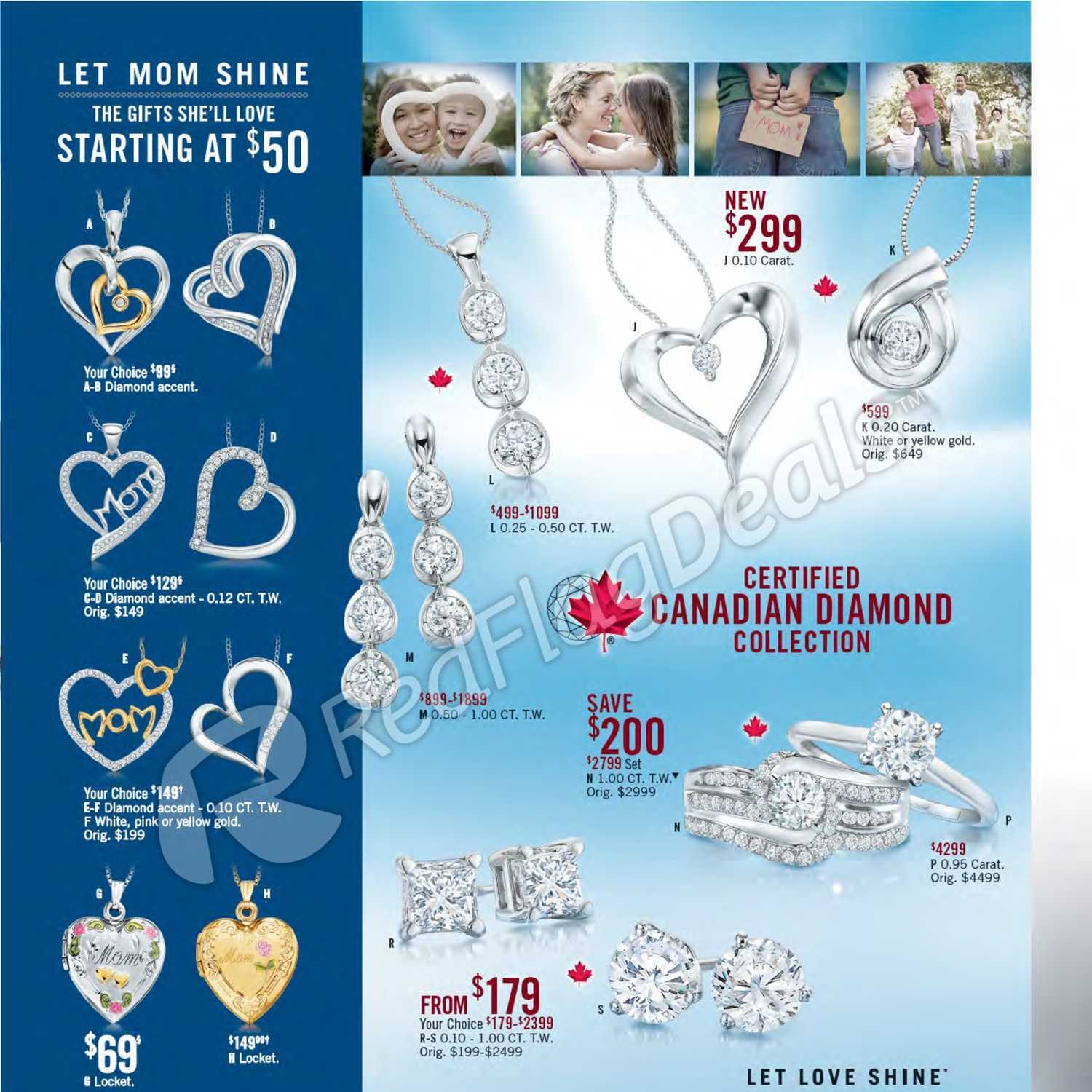 peoples jewellers valentines day flyer 2025