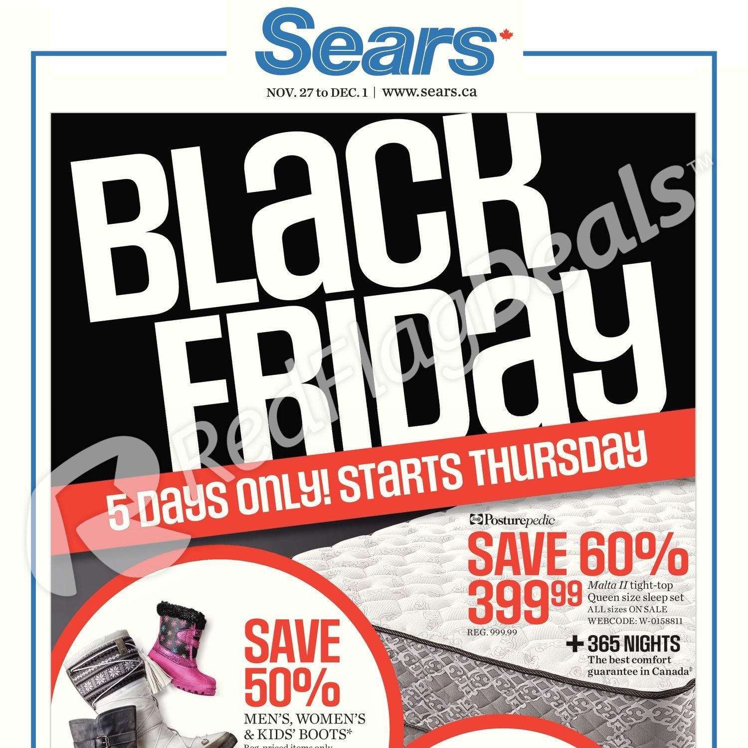 Sears Weekly Flyer - Black Friday - Nov 27 – Dec 1 - RedFlagDeals.com