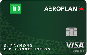 TD® Aeroplan® Visa* Business Card