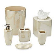 Akoya Pearlized Ceramic Bathroom Accessories - $9.79 - $23.09