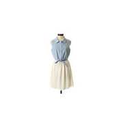 Miss Chievous - Sleeveless Chambray Tie Dress - $12.99 ($36.51 Off)