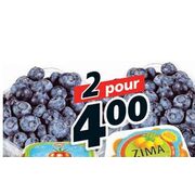 Blueberries - 2/$4.00