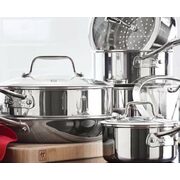 Zwilling J.A. Henckels VistaClad 10-Piece Stainless Steel Cookware Set - $319.99 ($680.00 off)