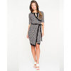 Geo Print Knit Faux-Wrap Dress - $99.99 (29% off)