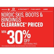 Clearance Nordic Skis, Boots & Bindings - At Least 30% off