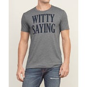 Witty Saying Graphic Tee - $12.10