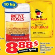 Five Roses Or Robin Hood All Purpose Flour 10-kg - $8.88