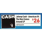 Johnny Cash American IV: The Man Comes Around LP - $26.00