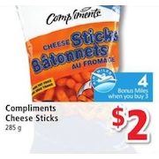 Compliments Cheese Sticks  - $2.00