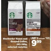 Starbucks Roast and Ground Coffee - $9.99