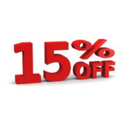 Spring Special - 15% off 