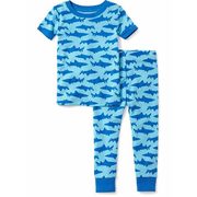 2-piece Shark-patterned Sleep Set For Toddler & Baby - $10.00 ($9.94 Off)