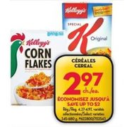 Cereal - $2.97 (Up to $2.00 off)