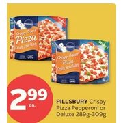 Pillsburry Crispy Pizza Pepperoni Or Deluxe  - $2.99