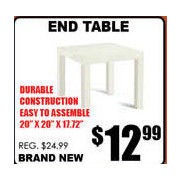 End Table - $12.99