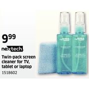 Nextech Twin-Pack Screen Cleaner for TV, Tablet or Laptop - $9.99