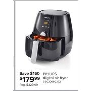 Philips Turbostar Digital Air Fryer - $179.99 ($150.00 off)