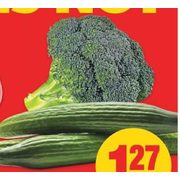 Broccoli Or English Cucumbers - $1.27
