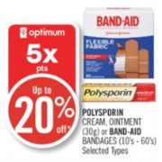 Up to 20% Off Polysporin Cream or Ointment