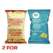 Nosh & Co. Be Better Kettle Chips, Cheese Crunches Or Thick Cut BBQ Chips - 2/$4.00