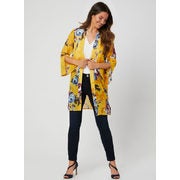 Floral Print Open Front Duster - $55.99 ($14.00 Off)