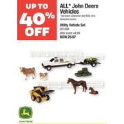 John Deere Utility Vehicle Set - $26.87 (Up to 40% off)