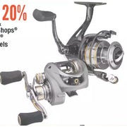 Bass Pro Shop & Cabela's Fishing Reels - 20% off