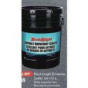 Black Knight Driveway Sealer - $19.99 (Up to 40% off)