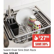 KSP Avanti Dish Rack with Tray (Aluminum)
