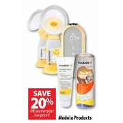 Medela  Products - 20% off