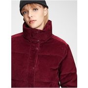 Midweight Cropped Corduroy Puffer Jacket - $113.99 ($84.01 Off)