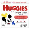 Huggies 16 x Wipes or Parent's Choice Wipes 1,200s - $18.97