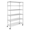 For Living 6-Tier Wire Shelf on Casters - $199.99 (20% off)