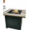 30" Square Wood Look Propane Gas Fire Table - $224.00 ($75.00 off)