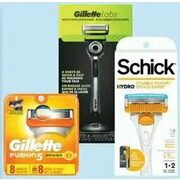 Gillette Labs, Schick Hydro Stubble Eraser Razor Systems or Gillette Fusion 5 Cartridges - Up to 20% off