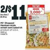 PC Chopped Mexican-Style Street Corn Salad Kit - 2/$11.00