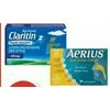 Aerius or Claritin Allergy Tablets - $24.99
