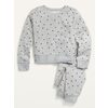 Printed Microfleece Pajama Top & Pajama Joggers Set For Girls - $17.97 ($27.02 Off)