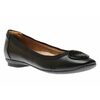 Candra Blush Black Leather Ballet Flat By Clarks - $99.99 ($20.01 Off)